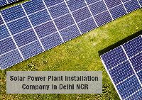 Solar Power Plant Installation Company in Delhi NCR