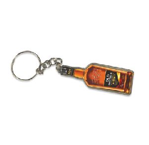 Promotional Bottle Shaped Keychain