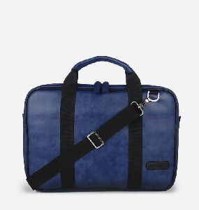 Prime Navy Blue Briefcase