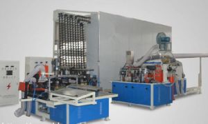 Automatic cone tube production line machine