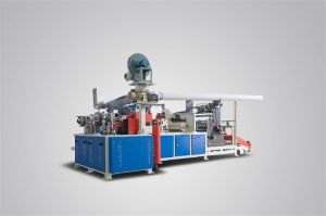 Automatic conical paper tube production line reeling part