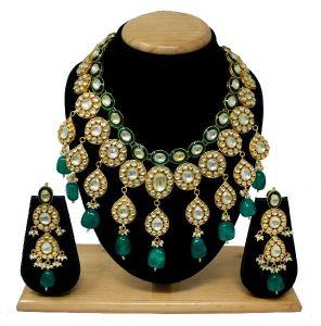 pachi kundan necklace set