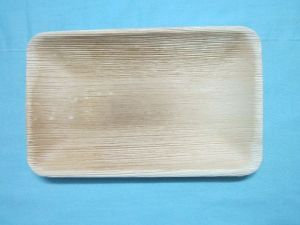 Rec Shape areca leaf plates