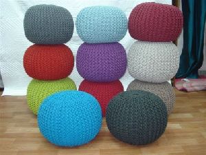 Cotton Pouf