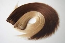 colour hair wefts