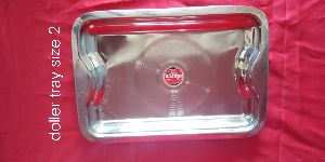 Stainless Steel Dollar Tray