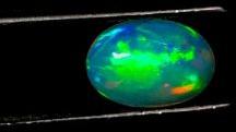 Oval Ethiopian Opal Gemstone