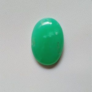 Rare Green Chrysoprase Gemstone