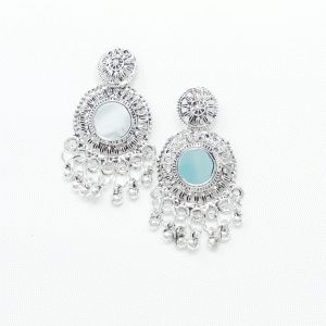Amazing Beautiful Silver Jhumki Earrings