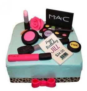 MAC Makeup Cake