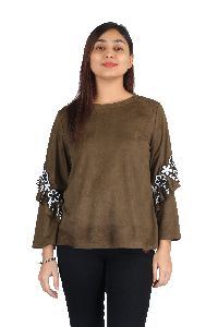 Stunning Brown Casual Top