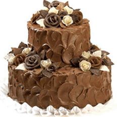 Two Tier Chocolate Cake