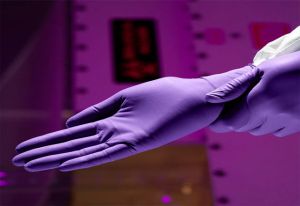 Purple Nitrile Gloves