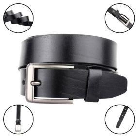 Mens Buff Leather Belt