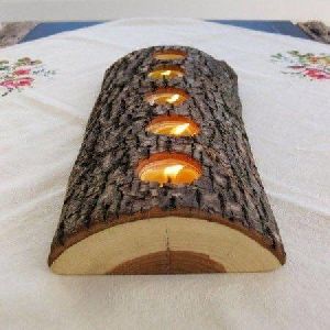 Wooden Candle Stand