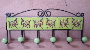 beautiful handmade seremic tile hanger