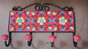 beautiful handmade seremic tile wall hanger