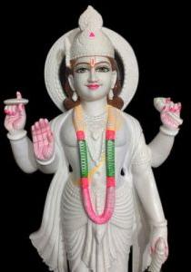 Marble Vishnu Statue