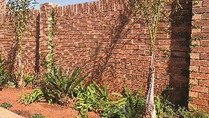 Brick Boundary Wall