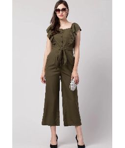 Dark Green Jumpsuit