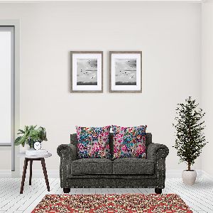 Metal Two Seater Sofa