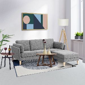 Grey Madagascar Modular Four Seater Sofa