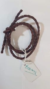 leather braided cord