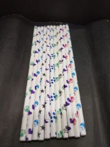 Disposable Printed Paper Straws