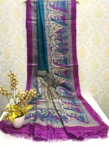 TUSSAR GHICHA SILK SAREE