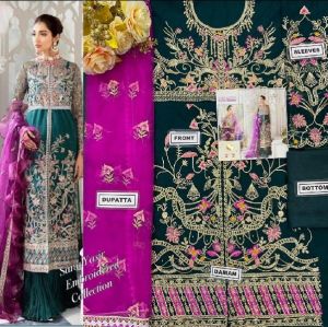 Shree Fabs Sana Yashir Embroidered Collection