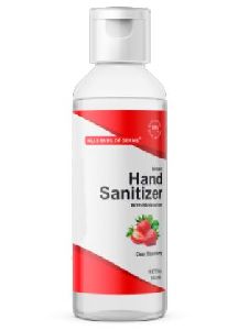 Clear Strawberry Hand Sanitizer
