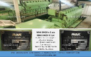 MAK 8M20, 6M20 Crankshaft Engine Parts