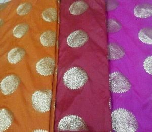 Chanderi Silk Brocade Fabric