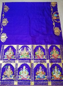 Hand Painted Silk Saree