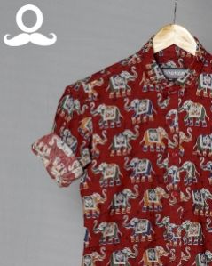 Red Elephant Full Sleeves Shirt