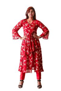 Red Kurtis