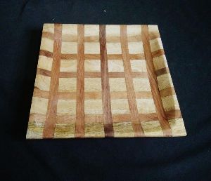 Wooden Square Serving Tray