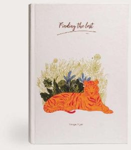 Bengal Tiger Notebook ArtMilan Finding the Lost Series