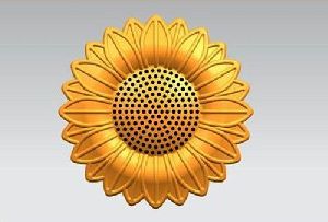Sheet Metal Sunflower