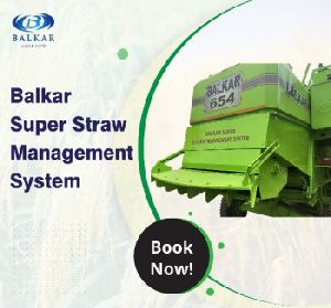 Straw combine harvester