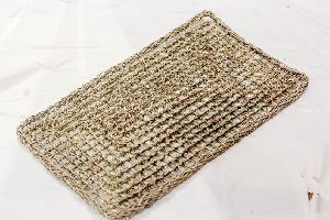 Sabai grass Hand Woven Natural Rectangle Door Mat