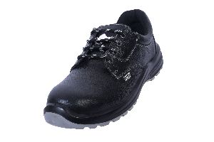 Black Leather M1045 Safety Shoe Casual For Mens