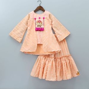 Girls Sharara Dress