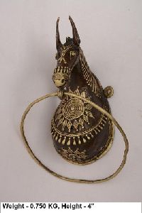 Brass Horse Towel Holder Craft