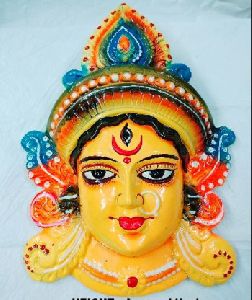 personalized gifting terracotta maa durga face