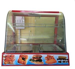 Stainless Steel Snacks Warmer Display Counter