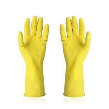 rubber safety gloves