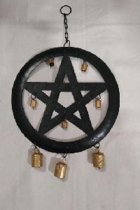Wooden Pentacle Wing Chain