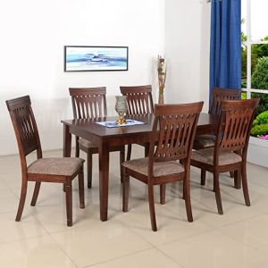 NILKAMAL GILMER 6 SEATER DINING TABLE SET