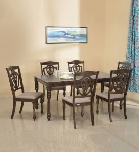 NILKAMAL HANNAH 6SEATER DINING TBALE SET